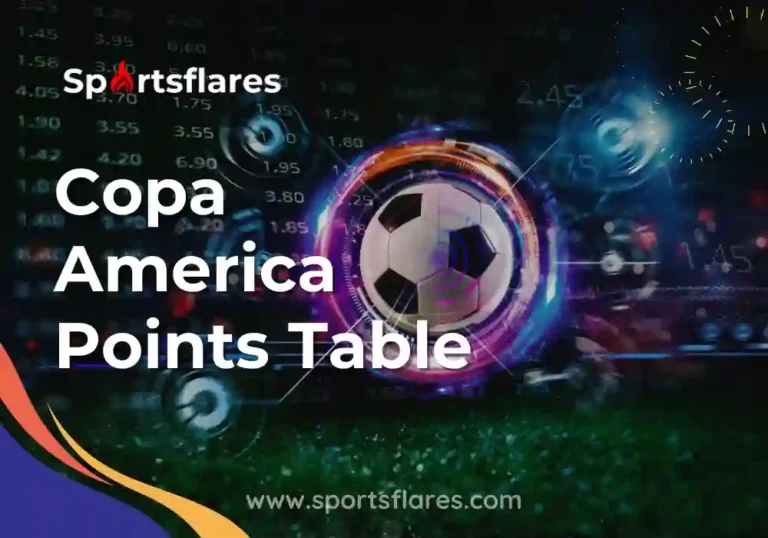 Copa America Points Table 2024
